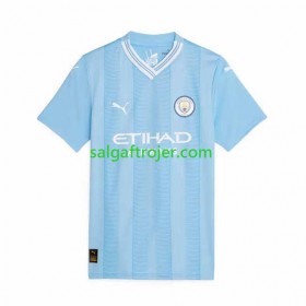 Manchester City Fodboldtrøjer Dame Hjemmebanesæt 2023/24 Kort ærmer